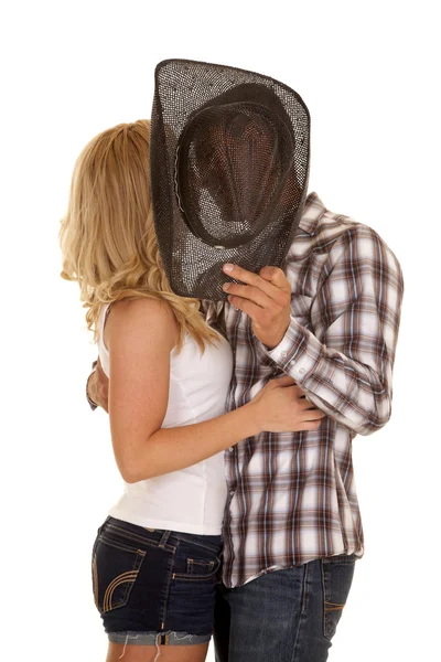 kovboy çift hat arkasında