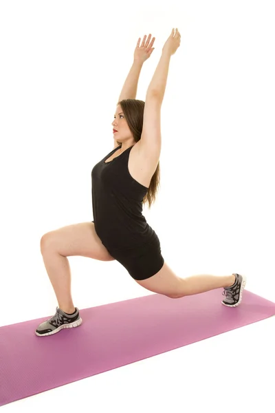 Mujer joven haciendo ejercicio — Foto de Stock