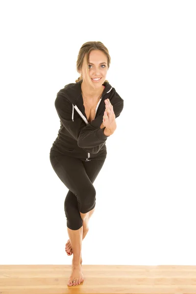 Woman doing yoga — Stock Photo, Image