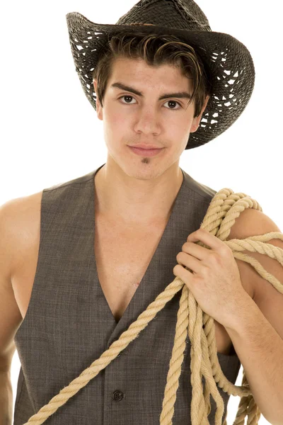 Young cowboy man — Stock Photo, Image