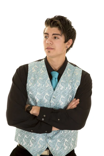 Jonge man in zakelijke kleding — Stockfoto