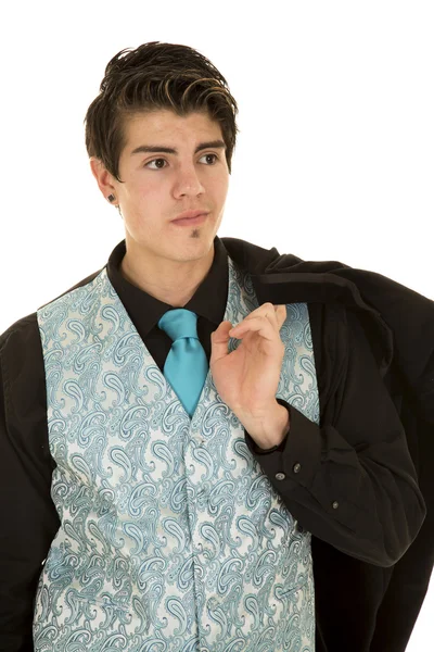 Молодой человек в деловой одежде — стоковое фото