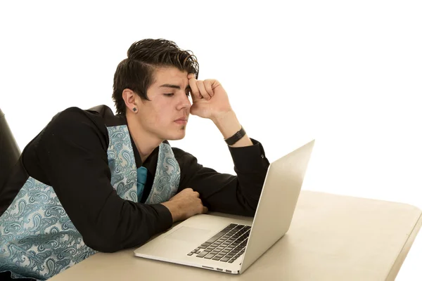 Joven en ropa de negocios — Foto de Stock