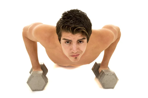 Young man doing fitness — Stock Photo, Image