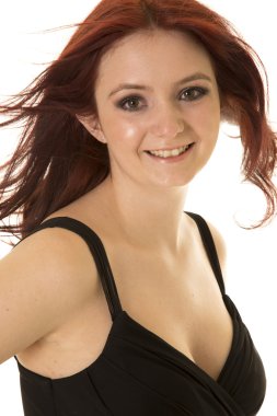 Kızıl saçlı kadın portresi