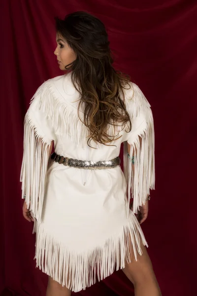 Donna nativa americana — Foto Stock