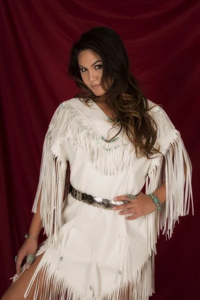 Native American woman — Stock Photo, Image