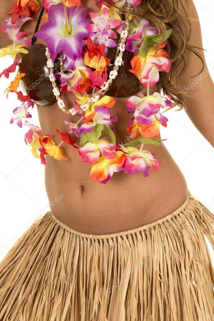 Hawaiian woman in her coconut bra Stock Photo by ©alanpoulson 68498221