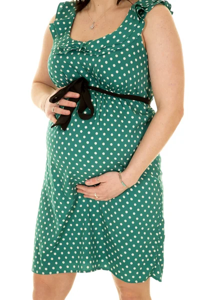 Pretty pregnant woman portrait — Stock Photo, Image