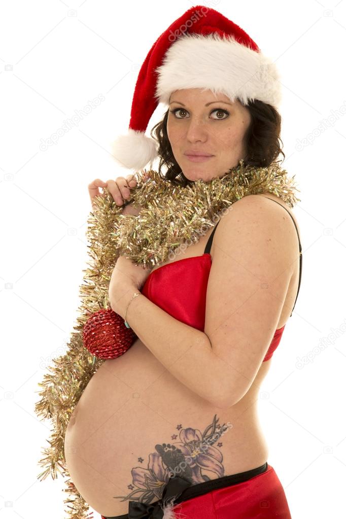 pregnant santa costume