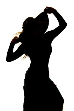 Etek kadında silüeti