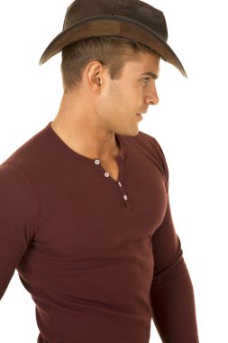 yakışıklı delikanlı kovboy