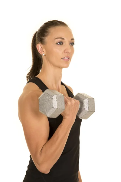 Young woman working out — Stock Photo, Image