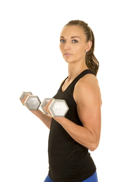 Young woman working out — Stock Photo, Image