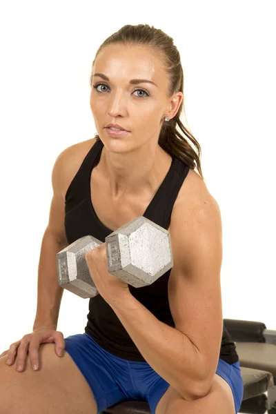 Sport woman working out — Stock Photo, Image