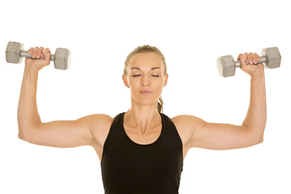 Sport woman working out — Stock Photo, Image