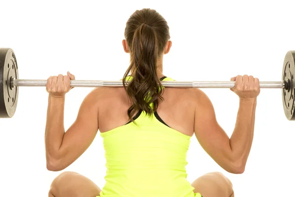 Deporte de la mujer haciendo ejercicio — Foto de Stock