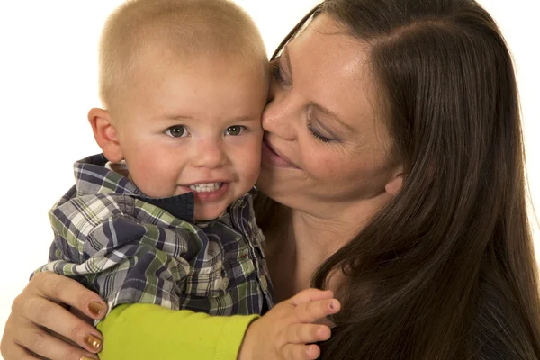 Woman with her little son — Stock Photo, Image