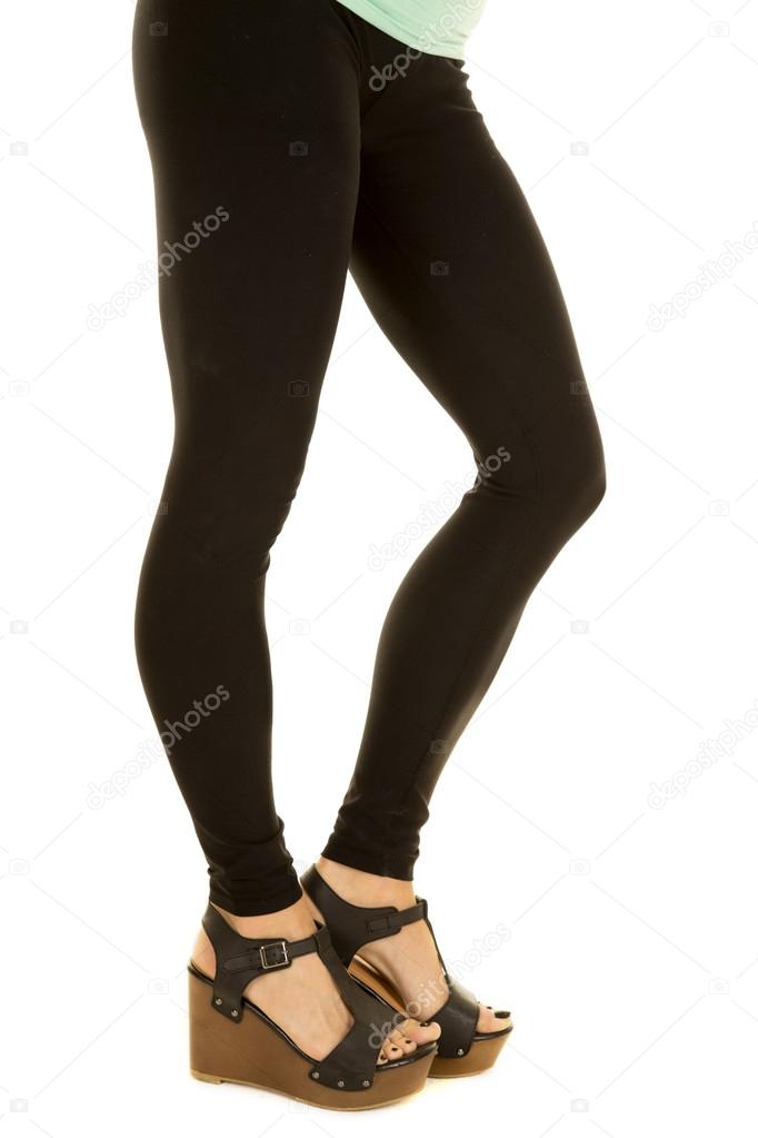 Woman in black tights and heels — Stock Photo © alanpoulson #94741052
