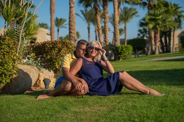 Gerçek Insan Konsepti Güzel Aile Evli Çift Mutluluğu Güzel Bir — Stok fotoğraf