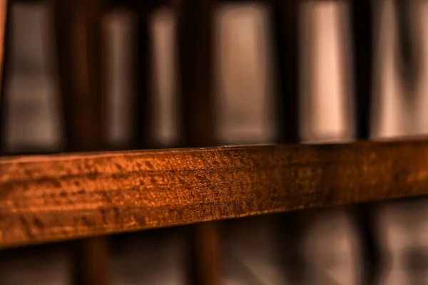 Zbliżenie Belki Drewnianej — Zdjęcie stockowe