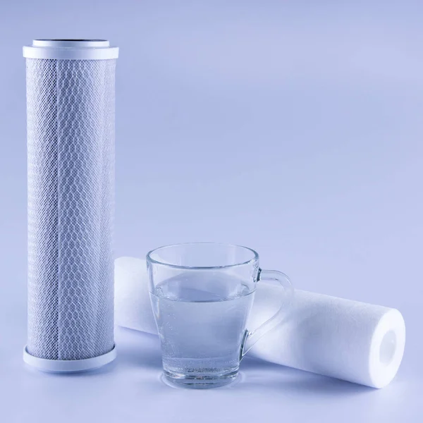 Water filters. Carbon cartridges membrane for water filtration RO (reverse osmosis