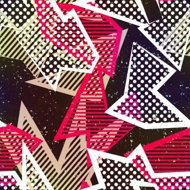 Retro kumaş seamless modeli.