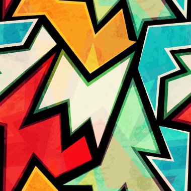 parlak kentsel geometrik seamless modeli