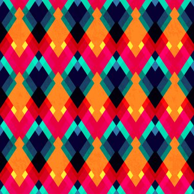 parlak zikzak seamless modeli