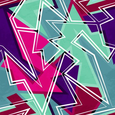 hipster geometrik seamless modeli