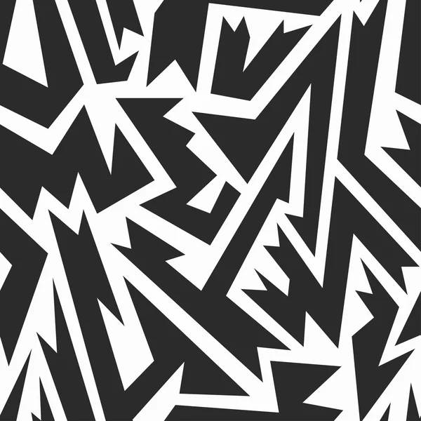 Motif monochrome ancien sans couture — Image vectorielle