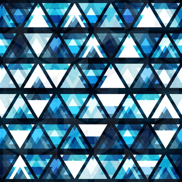 Technologie triangle motif sans couture — Image vectorielle