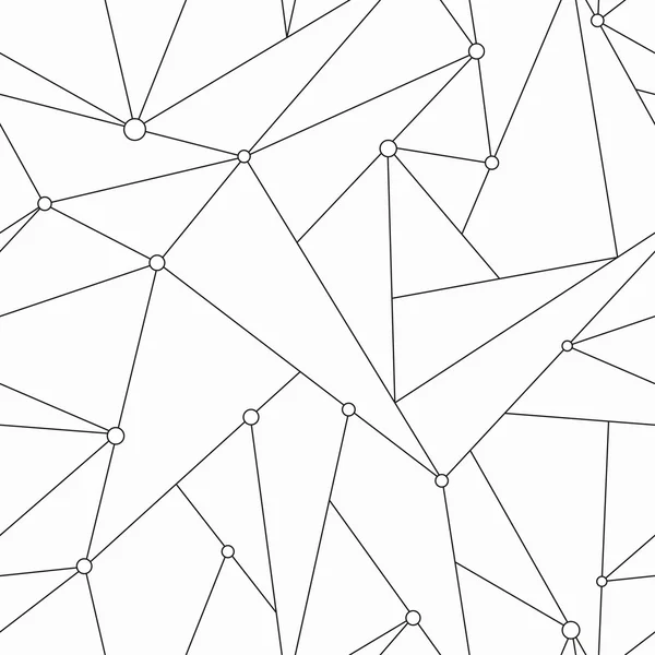 Монохромна технологія трикутника безшовна текстура — стоковий вектор