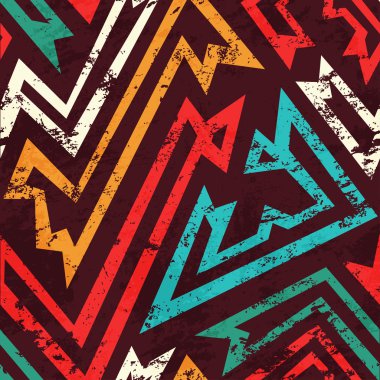 Antik grunge seamless modeli