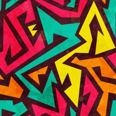 parlak geometrik seamless modeli