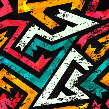 Grunge antik seamless modeli