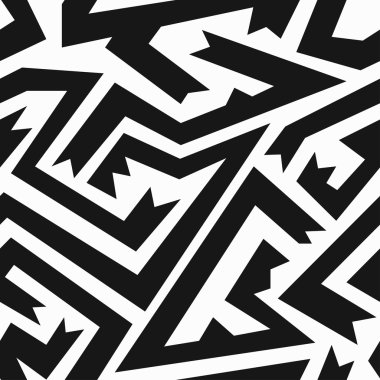 siyah beyaz eski seamless modeli