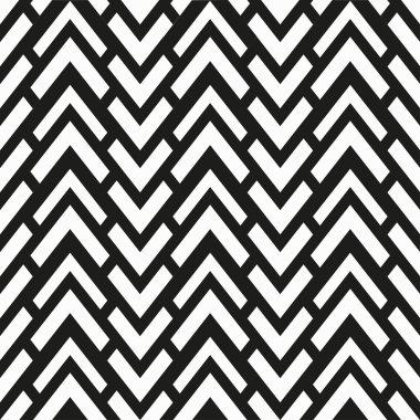 tek renkli zikzak seamless modeli