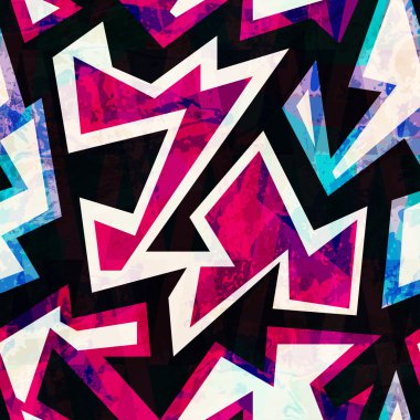 Yakut renkli geometrik seamless modeli