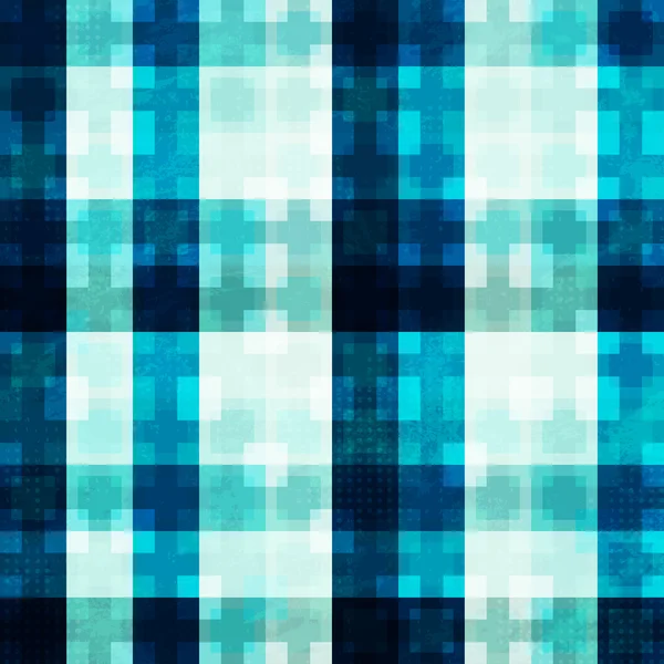 Azul claro mosaico patrón sin costuras — Vector de stock
