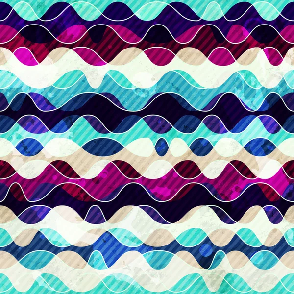Marina seamless mönster — Stock vektor