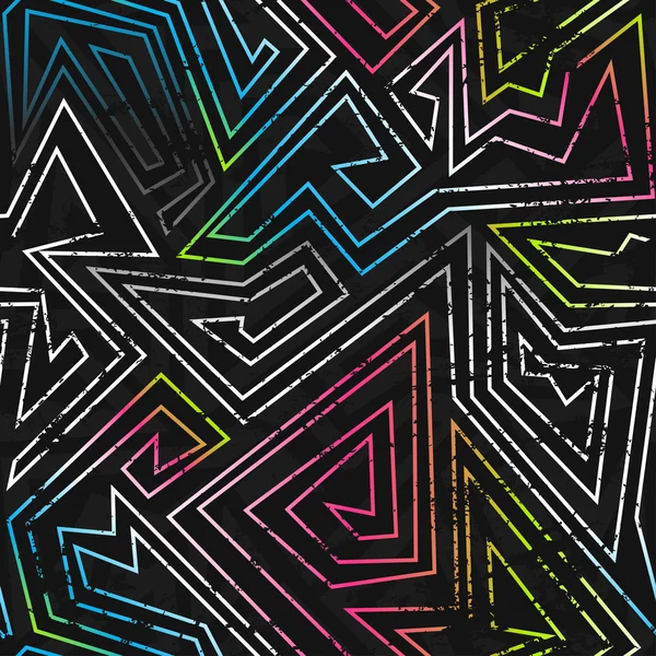 Spectre coloré motif sans couture — Image vectorielle