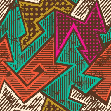 hipster bez seamless modeli grunge etkisi ile