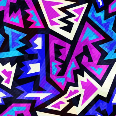 mor renk retro seamless modeli