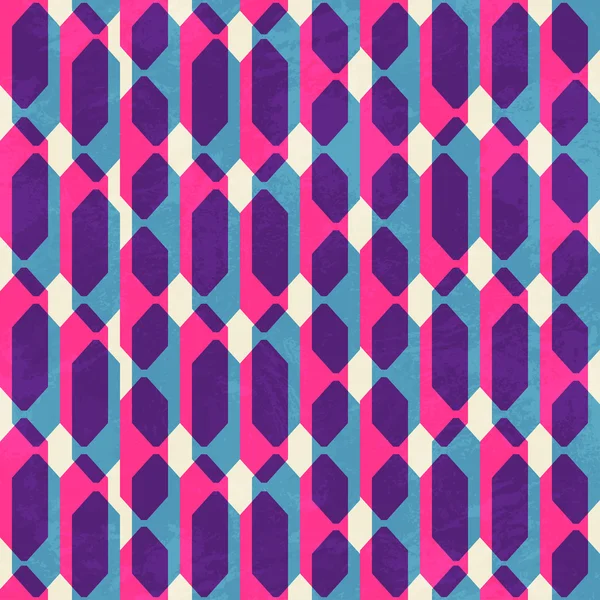 Violet mosaik seamless mönster — Stock vektor