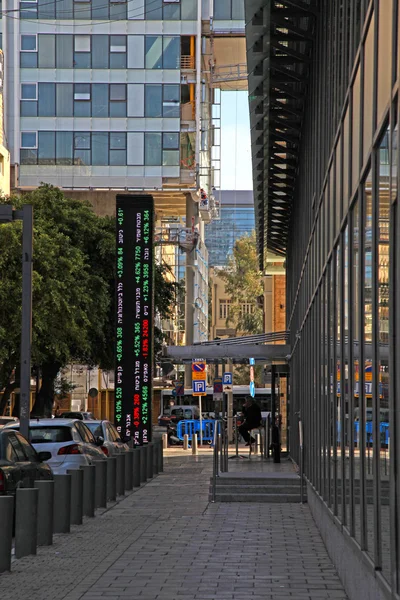 Tel Aviv Stock Exchange gebouw — Stockfoto