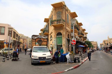 Bit pazarı içinde Jaffa, Tel Aviv, İsrail.