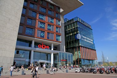 Konservatuarı ve Kütüphane, Amsterdam modern binalar 