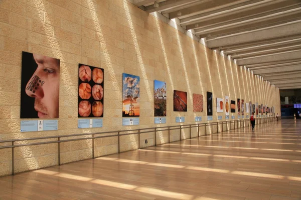 Ben Gurion nemzetközi repülőtérre, Tel Aviv, Izrael. — Stock Fotó