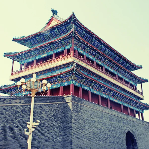 Pagoda starożytnych w Zakazane Miasto (Pekin, Chiny) — Zdjęcie stockowe